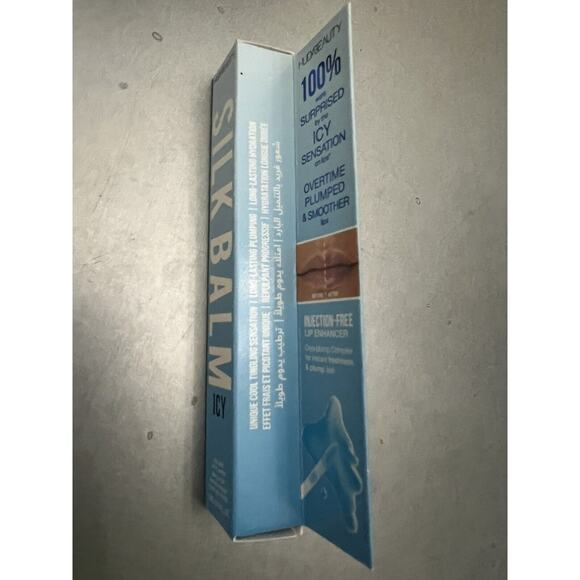 HUDA BEAUTY Silk Balm ICY Cooling Limp Plumper Cryo Frost 3 ml .10 fl oz New - Picture 3 of 10